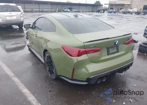 2025 BMW M4 Competition xDrive from USA, damaged, VIN WBS33HK0XSCU33996